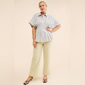 The Tobie Pleated Blouse
Exquise by Anthropologie